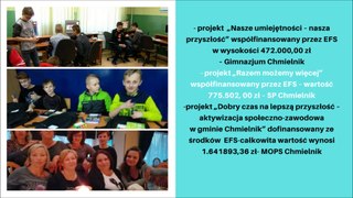 Sprawozdanie z wykonania budżetu miasta i gminy Chmielnik za 2017 r.
