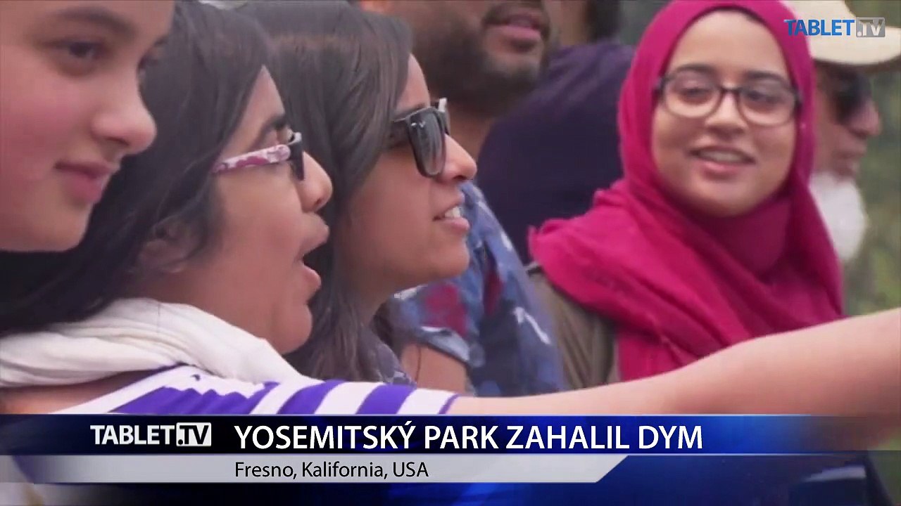 Yosemitský park zahalil nebezpečný dym