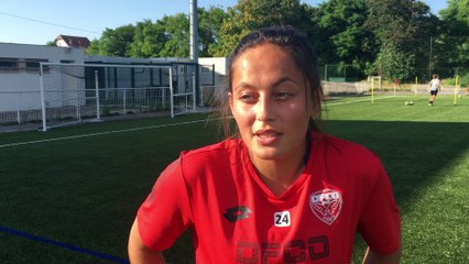 Charlyne Corne (DFCO Féminin) : "Le premier objectif sera déjà le maintien"