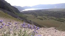 Nemrut Krater Gölü'ne Ziyaretçi Akını