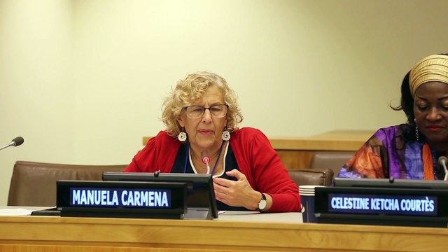 Carmena: Nuestras sociedades deben avanzar en modelos igualitarios