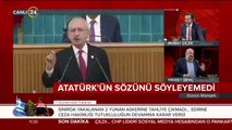Kemal Kılıçdaroğlu, Atatürk'ün sözünü Cumhurbaşkanı Erdoğan'dan