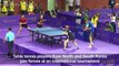 Ping-pong diplomacy between the two Koreas