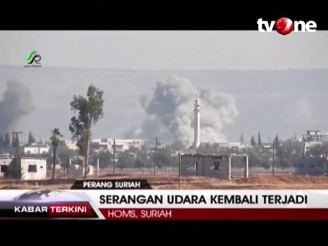 Serangan Udara Kembali Terjadi di Suriah Pasca Gencatan