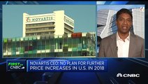 No plan for further price increases in the US in 2018, says Novartis CEO