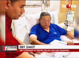 Kelelahan, SBY Dirawat di RSPAD