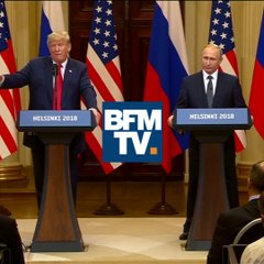 J’ai dit "serait" au lieu de "ne serait pas". Quand la langue de Trump fourche face à Poutine