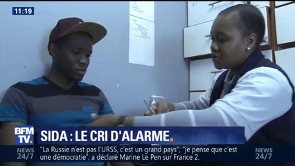 Sida: un rapport alerte sur une forte baisse des dotations