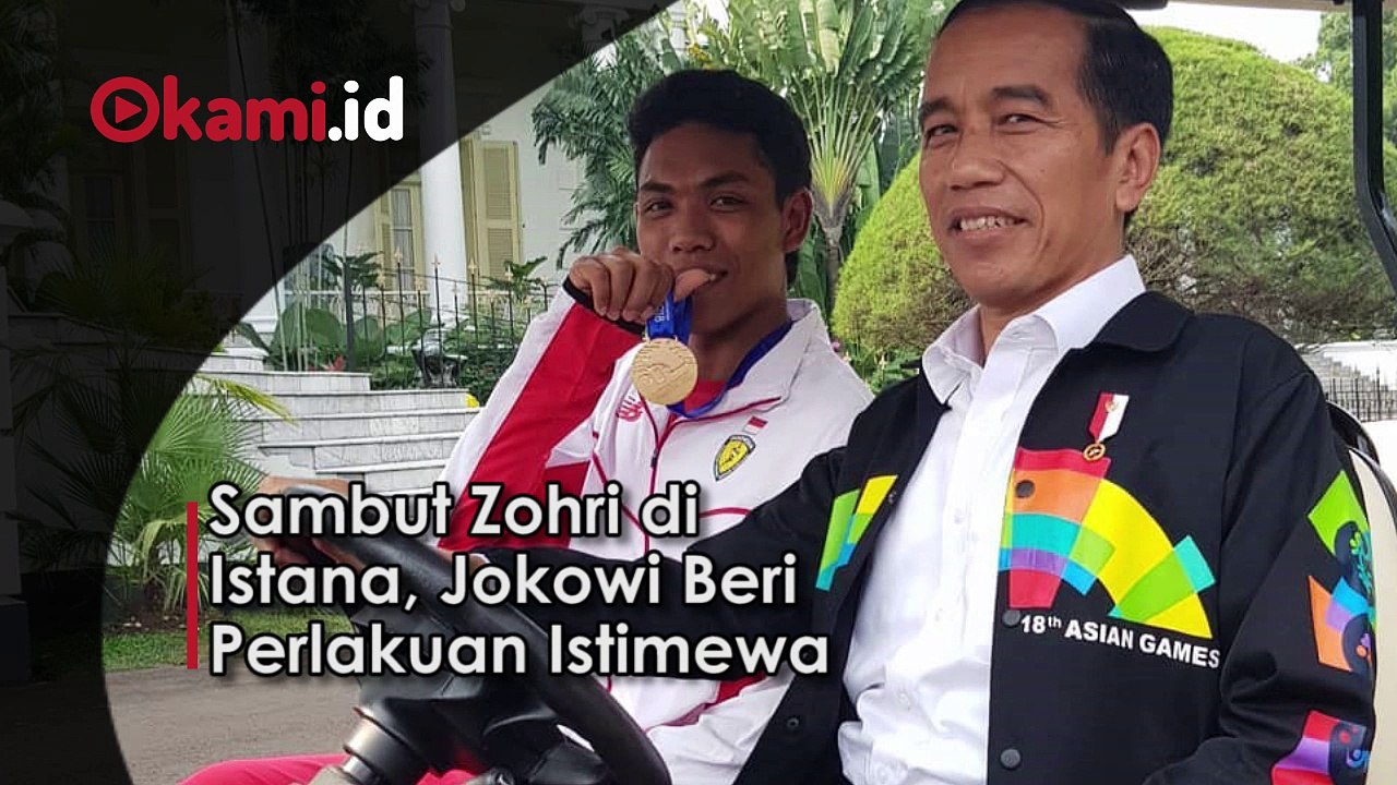 Sambut Zohri di Istana, Jokowi Beri Perlakuan Istimewa