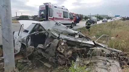Malkara'da Trafik Kazası: 1 Yaralı - Tekirdağ