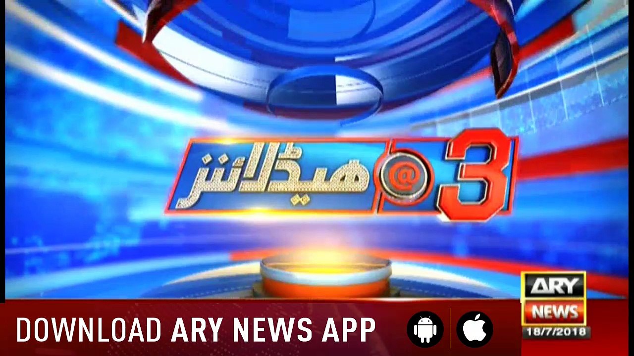 Headlines 1500 18th July 2018