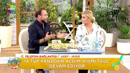 Kobra tarafından ısırılan Aref canlı yayında!