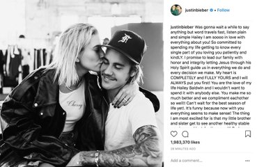 Justin Bieber ayudó a diseñar el anillo de compromiso para Hailey Baldwin