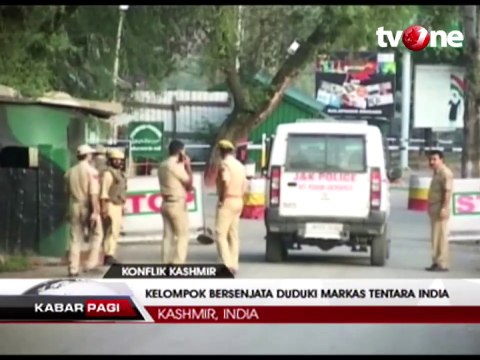 Kelompok Bersenjata Serang Markas Tentara India, 17 Tewas