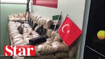 Fırat Kalkanı bölgesinde uyuşturucu operasyonu: Terör örgütü PKK�nın 2 milyon hapı ele geçirildi