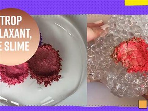 Une vidéo de slime des plus addictives