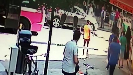 Genç kıza darp güvenlik kamerasında - YALOVA