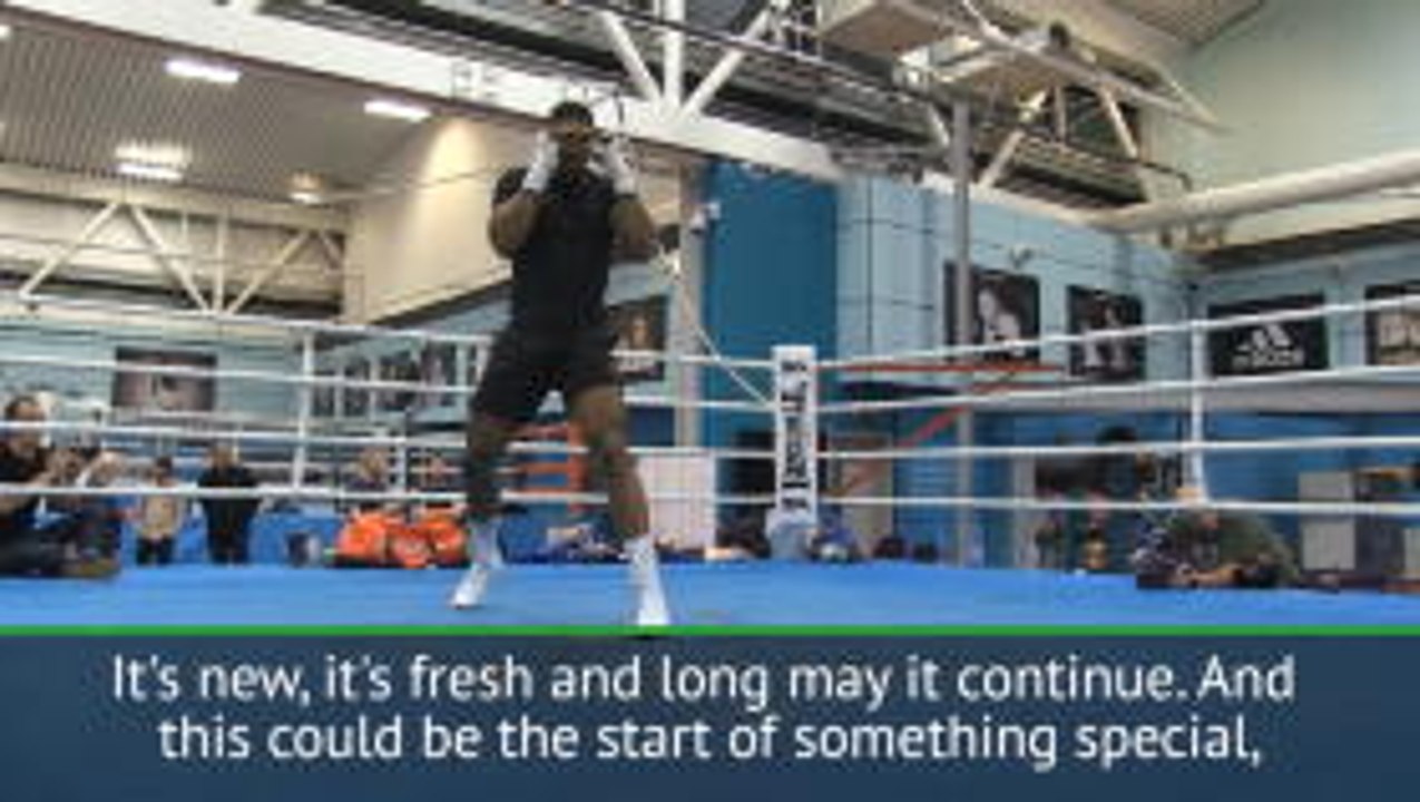 Joshua excited to launch new partnership with DAZN in America