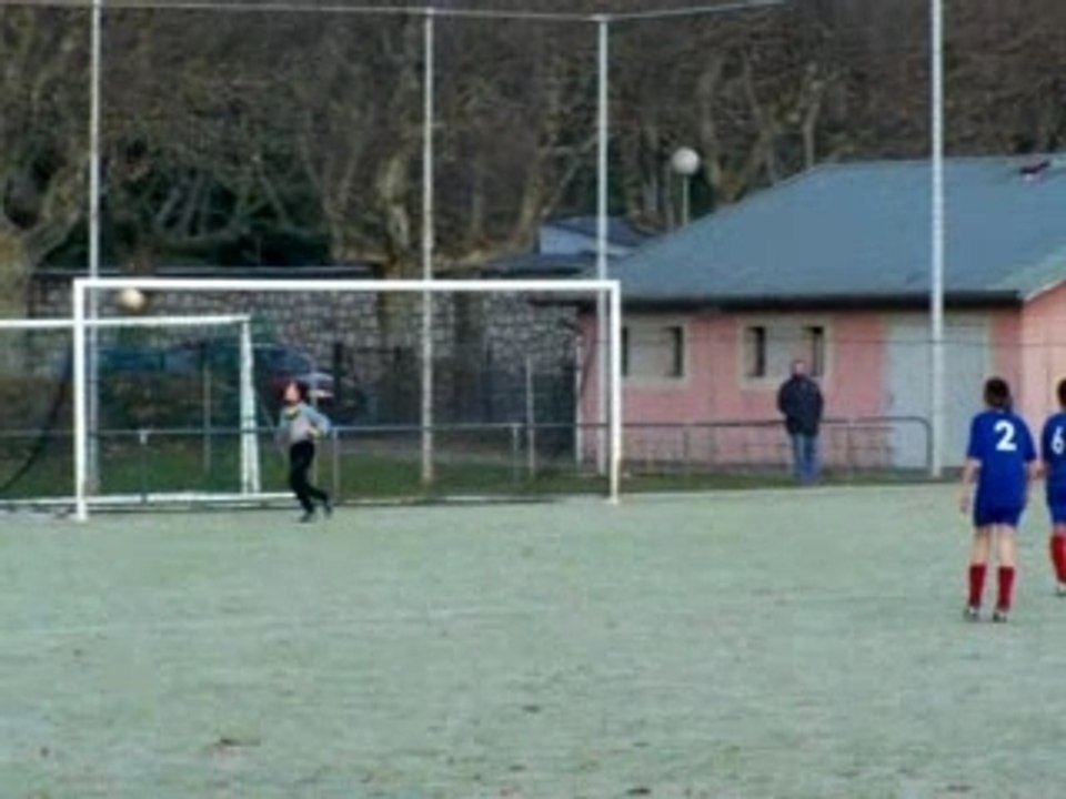Le coup franc a Ben