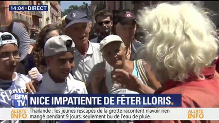 En attendant Hugo Lloris, le "berger de Nice" entonne "Nissa la Bella"