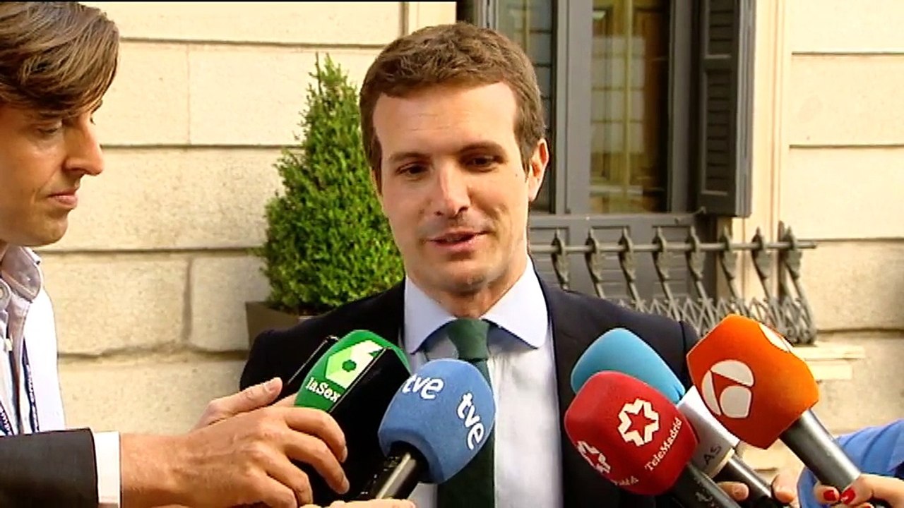 Las palabras de Pablo Casado sobre el vídeo en el que se desprestigia su candidatura