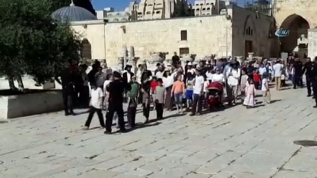 - Fanatik Yahudilerden Mescid-i Aksa’ya baskın