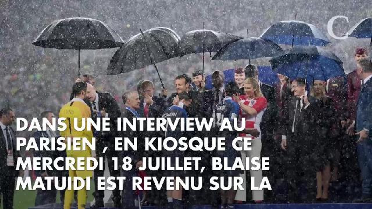 "On aurait voulu passer la nuit avec eux" : Blaise Matuidi revient sur la descente (trop rapide) des Bleus sur les Champs-Elysées