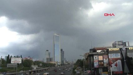 İstanbul'da Kara Bulutlar ve Yağmur