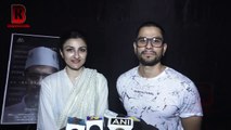 Kunal Khemu & Soha Ali Khan At Screening Of Film An Insignificant Man