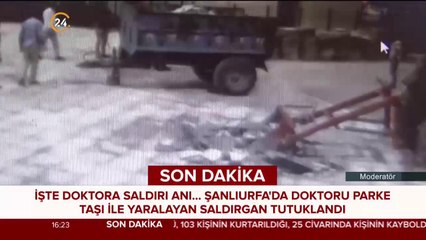 İşte doktora saldırı anı