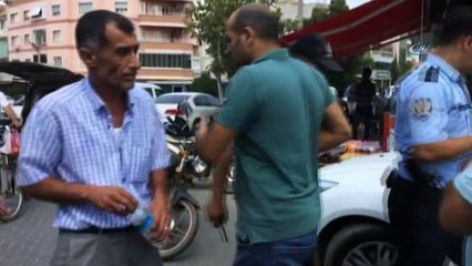 Manisa'da hırsız, vatandaşı önce darp etti sonra gasp etti