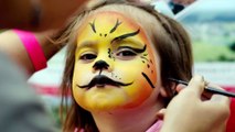 Les plus beaux maquillages de tigre des enfants