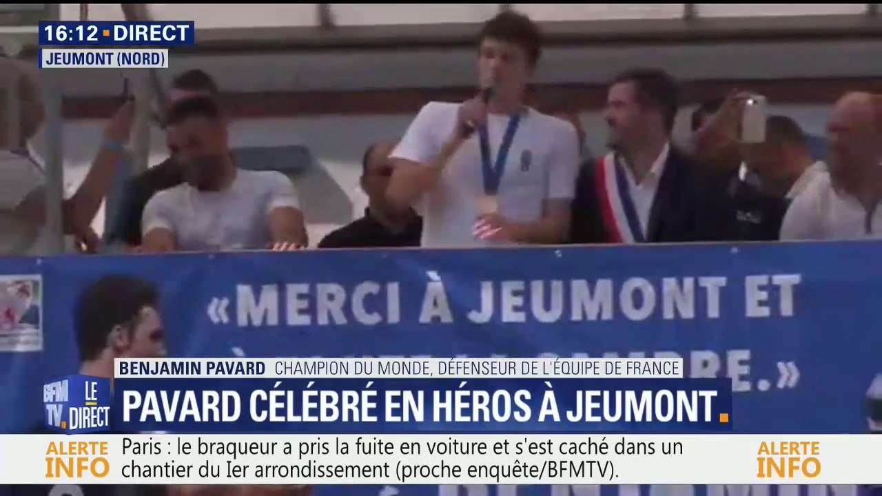 Pavard: "Vive Jeumont !"