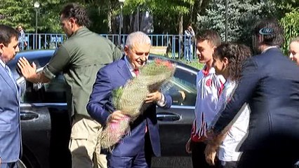 TBMM Başkanı Yıldırım memleketi Erzincan da