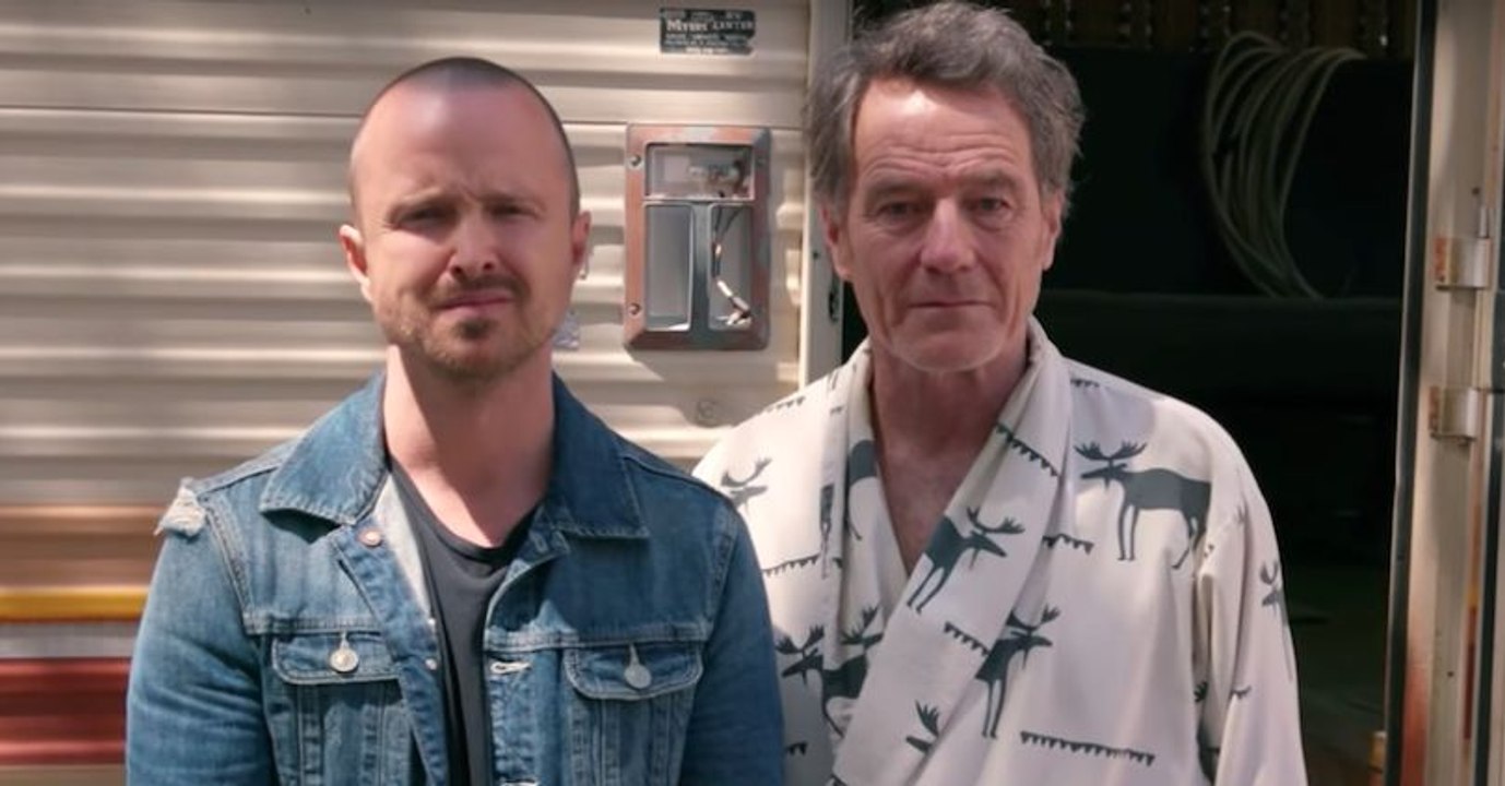 Aaron Paul discovers Bryan Cranston living in BREAKING BAD'sRV !!!!!!!
