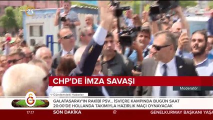 CHP'de imza savaşı