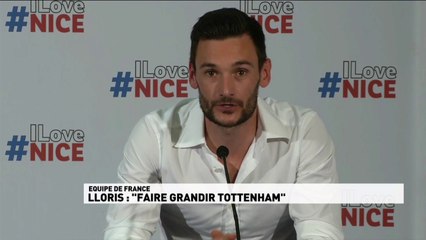 Hugo Lloris fête la victoire chez lui, à Nice
