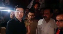 PTI Leader Faisal Vawda message at MQM office in Baldia despite my political difference