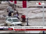 Penyelamatan 13 Warga yang Terjebak Banjir Bandang di China