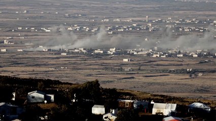 نازحو القنيطرة عالقون على حدود الجولان