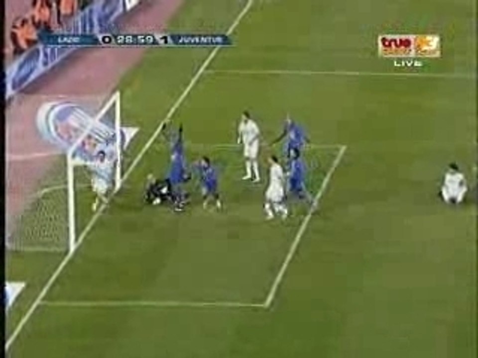 Lazio 0-1 Juventus Trézéguet