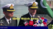 Pakistan Navy officers reached UK to Partispaced with UK Army