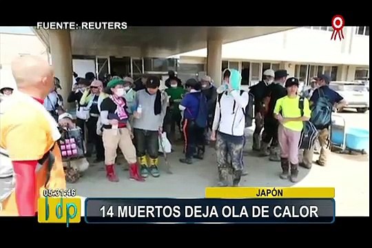 Japón: mueren 14 personas a causa de la ola de calor