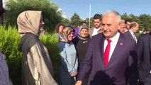 TBMM Başkanı Yıldırım, Erzincan Belediyesi'ni Ziyaret Etti
