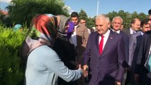 TBMM Başkanı Yıldırım, Erzincan Belediyesi'ni ziyaret etti - ERZİNCAN