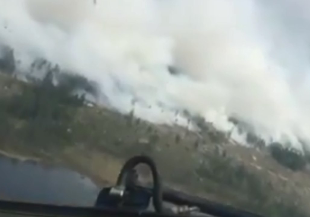 Italian Firefighters Help to Quench Wildfire Outbreak Across Sweden