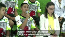 Thai cave boy speaks of 'miracle' moment they were found