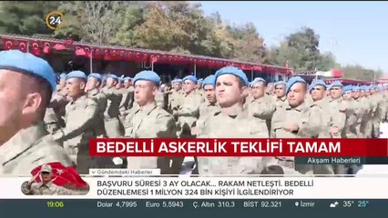 Bedelli askerlik teklifi hazır