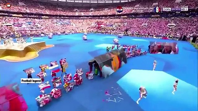 ملخص فرنسا وكرواتيا 4-2 مباراة مجنووونة - جنون عصام الشوالي وحفيظ دراجي- تتويج الديووك