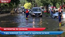 Beykoz'da su baskını